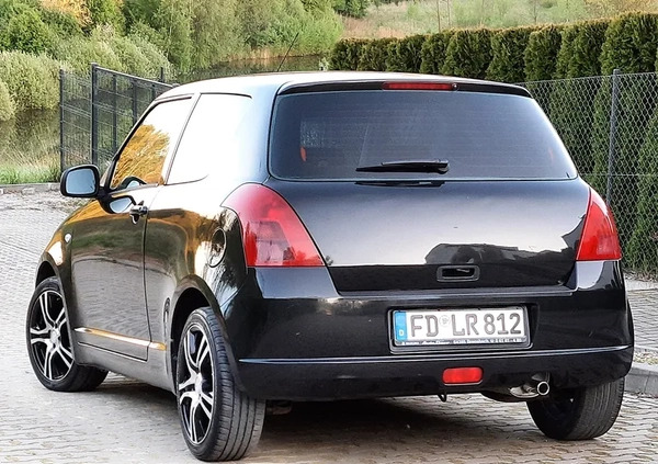 Suzuki Swift cena 13200 przebieg: 186433, rok produkcji 2007 z Swarzędz małe 781